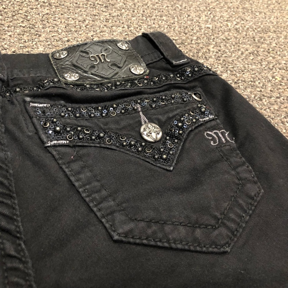 Miss me black denim
